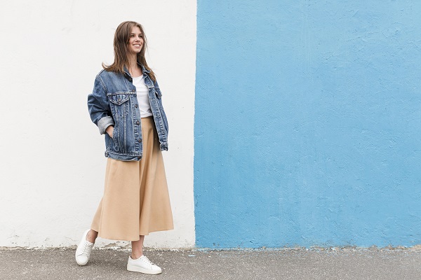 Layering mezza stagione Outfit a più strati per la mezza stagione.