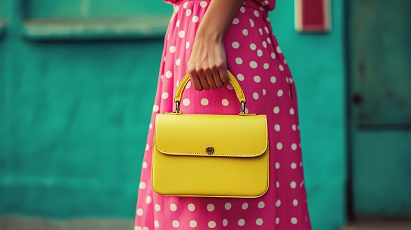 Accessori che fanno primavera Le borse colorate sono tra gli accessori primaverili per eccellenza.
